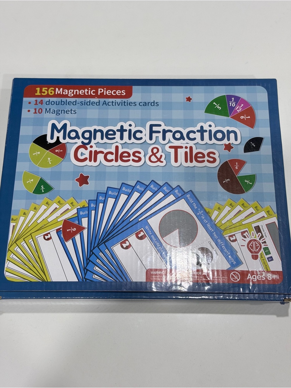 Magnetic Fraction Circles & Tiles Educational Set